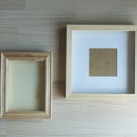 Baby Bilderrahmen mit Händchen- & Füßchen-Abdrücken DIY