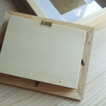 Baby Bilderrahmen mit Händchen- & Füßchen-Abdrücken DIY
